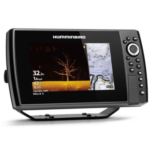 Humminbird Helix 8x Chirp MSI+ GPS G3N + Autochart Zero Lines Map Card