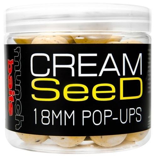 Munch Baits Plávajúce Boilies Pop-Ups Cream Seed 200 ml