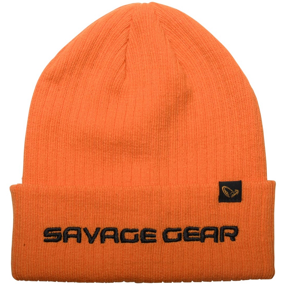 Savage gear čiapka fold up beanie one size sun orange