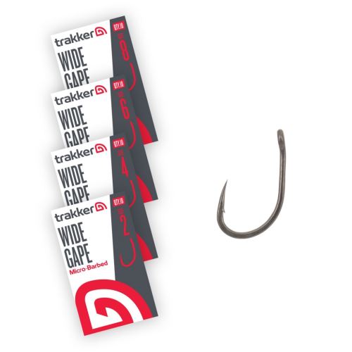 Trakker Háčiky Wide Gape Hooks Micro Barbed