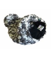 R-spekt Čiapka Fluffy Beanie Šedý (6)