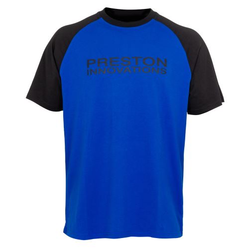 Preston Innovations Tričko Lightweight Blue Raglan T-Shirt