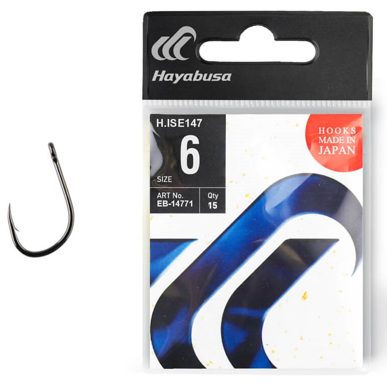 E-shop Hayabusa háčiky h.ise147 bn 15 ks - veľkosť 6