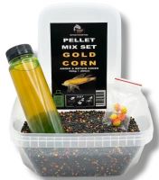Method Feeder Fans Pellet Mix Set Fluo 2 mm 500 g + Fluo Booster 200 ml (7)