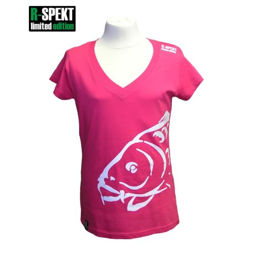 R-SPEKT Tričko Lady Carper rúžove