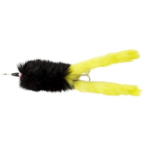 Abu Garcia blyskáč hairy killer black yellow tail - 21 g