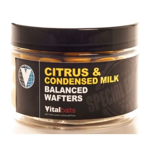 Vitalbaits Wafters Citrus & Condensed Milk Yellow