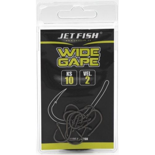 Jet Fish Háčiky Wide Gape 10 ks