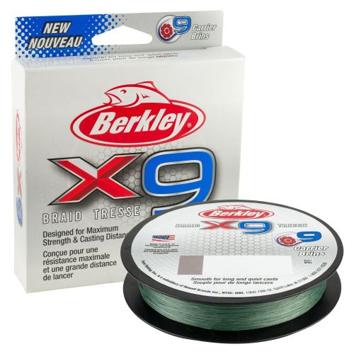 Berkley Splietaná Šnúra X9 Low Vis Green 300 m