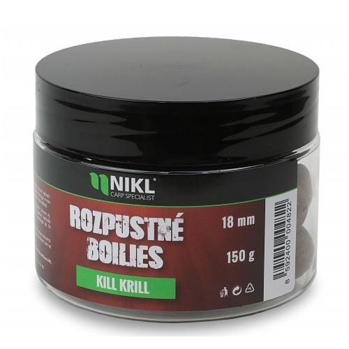 Nikl Rozpustné Boilies Kill Krill 150 g