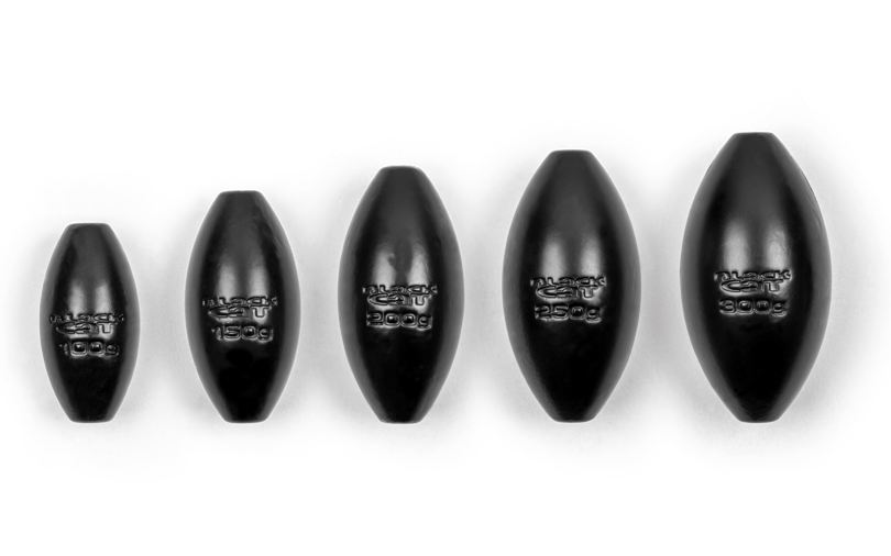 Black cat olovo inline weights - 250 g