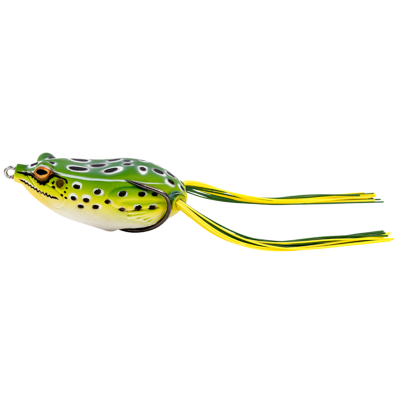 Savage gear žaba hop walker frog floating green leopard 5,5 cm 15 g