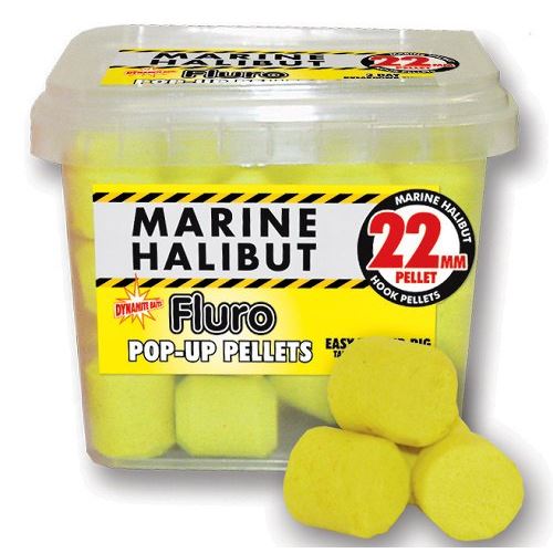 Dynamite Baits Pelety Pop-up Fluro 22 mm