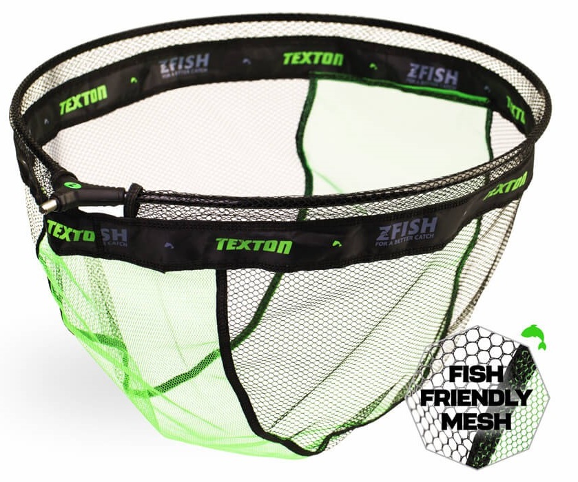 Zfish podberáková hlava texton landing net - 40x45 cm