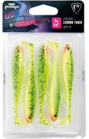 Fox Rage Gumová Nástraha Slick Shad Ultra UV Lemontiger