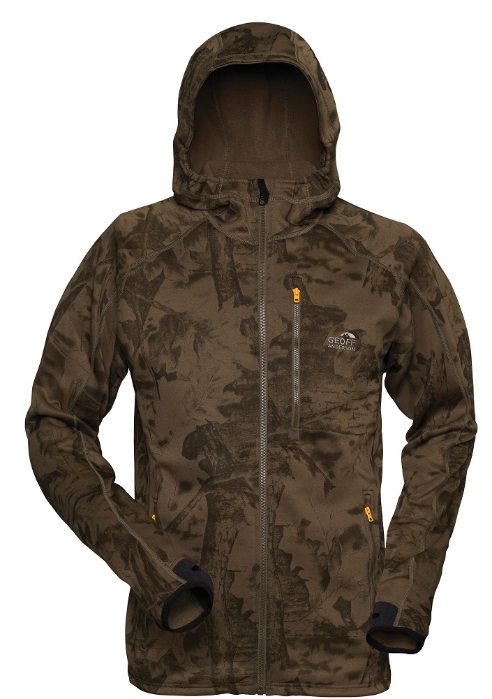E-shop Geoff anderson bunda z mikro fleece hoody 3 leaf - veľkosť s