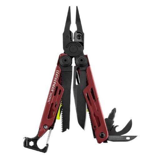 Leatherman Multifunkčné Kliešte Signal Crimson