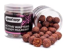Squat Carp Vyvážené Boilies Active Wafters Bloody Mulberry - 150 g 24 mm