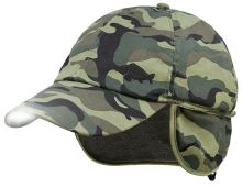 Delphin Zimná Šiltovka LED OutLine Camo