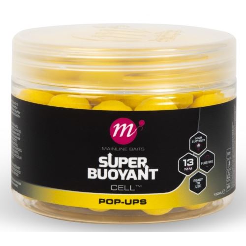 Mainline Plávajúce Boilie Super Buoyant Pop-Ups Cell 150 ml 13 mm