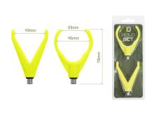 Delphin Sada Rohatiniek HoldSET Uni V+U Fluo Žltá (2)