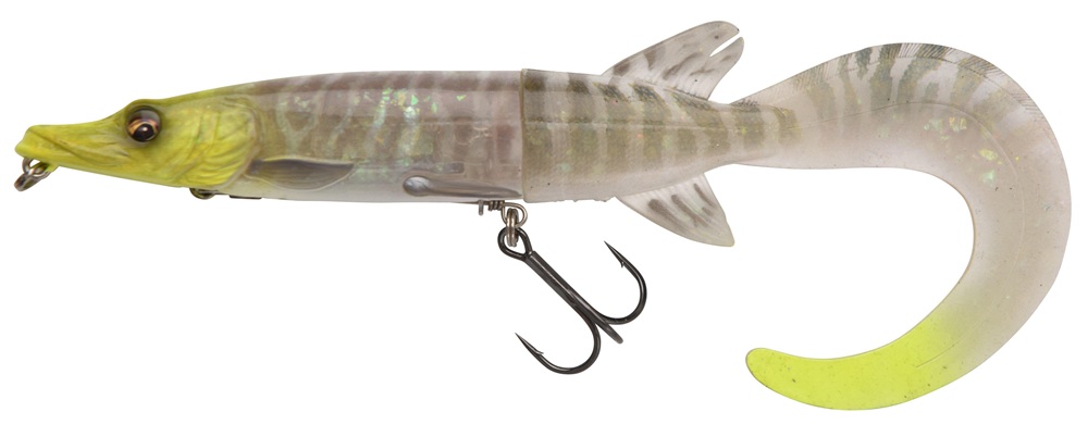 E-shop Savage gear gumová nástraha 3d hybrid pike slow sinking white pike - 17 cm 47 g