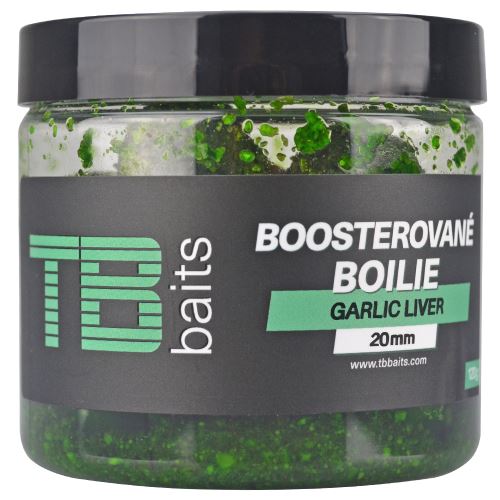 TB Baits Boosterované Boilie Garlic Liver 120 g - 20 mm