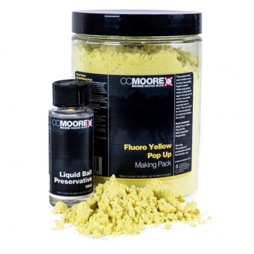 CC Moore Zmes Pop Up Mix Fluoro Yellow 200 g Making Pack