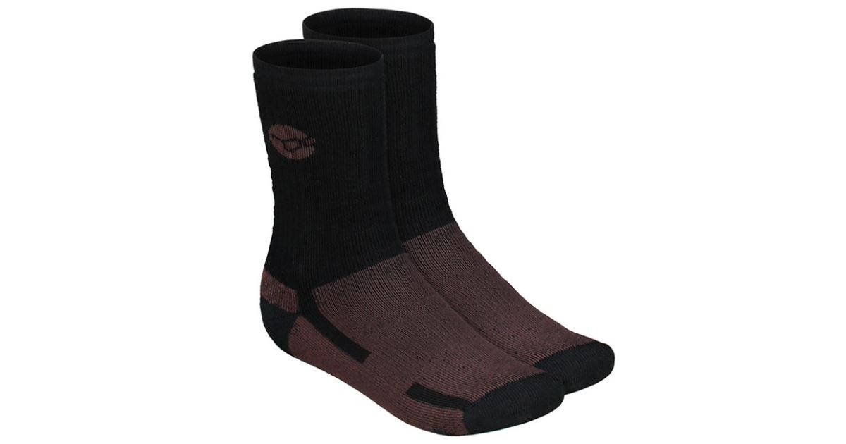 Korda Ponožky Kore Merino Wool Sock Black