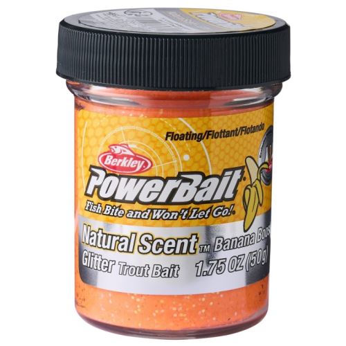 Berkley Csto Na Pstruhy Natural Glitter Troutbait Banana 50 g