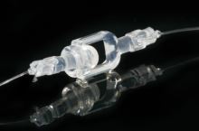 Aquateko Transparentný Obratlík InvisaSwivel 5 ks