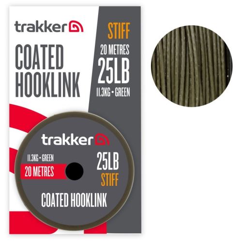 Trakker Náväzcová Šnúra Stiff Coated Hooklink 20 m