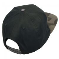 Vass Šiltovka Snapback Black With Black/Grey Camo Peak (1)