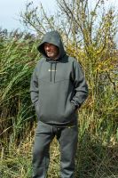 RidgeMonkey Mikina S Kapucňou APEarel ThermaPro Heavyweight Hoody Green (8)