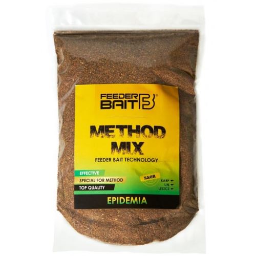 FeederBait Methodmix Epidemia CSL DARK 800 g