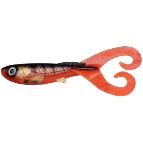 Abu Garcia Gumová Nástraha Beast Twintail Red Tiger 21 cm 74 g 4 ks