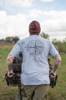 Korda Tričko Compass Tee Heather Grey (2)