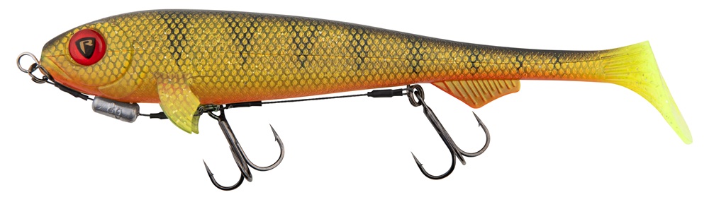 E-shop Fox rage gumová nástraha super slick shad loaded uv natural perch - 23 cm