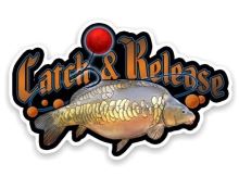 4ANGLERSDESIGN Samolepka 28 Catch and Release 4ANGLERSDESIGN Samolepka 28 Catch and Release
