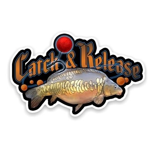 4ANGLERSDESIGN Samolepka 28 Catch and Release