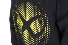 Matrix Mikina Large Fade Logo Hoody Black Lime (10)