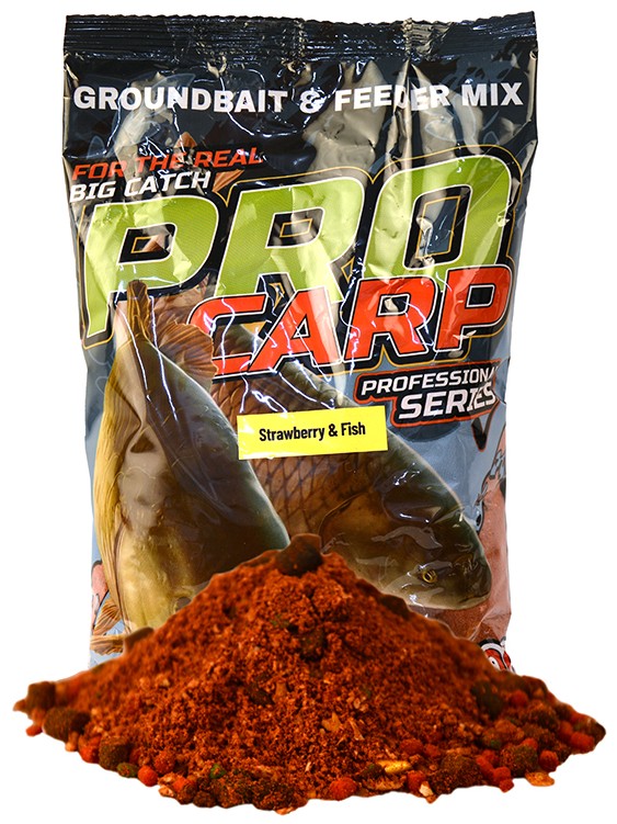E-shop Benzar mix krmítková zmes pro carp 1 kg - jahoda ryba