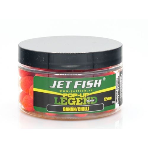 Jet Fish Plávajúce Boilie Legend Range Banán Chilli