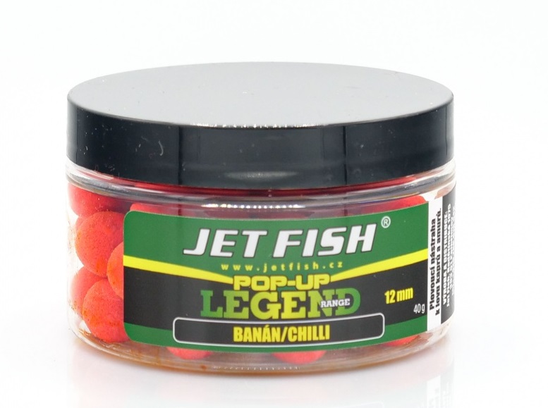 E-shop Jet fish plávajúce boilie legend range banán chilli - 40 g 12 mm