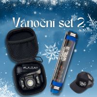 Flajzar Vianočná Sada Svetla WRL3 a Čelovky HL346 + Puzdro + Šiltovka (1)