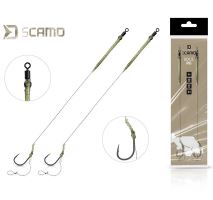Delphin Náväzec sCAMO Boilie Rig 25 lb 20 cm 2 ks - 4