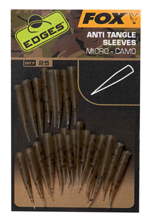 E-shop Fox edges prevleky camo anti tangle sleeves - m 25 ks
