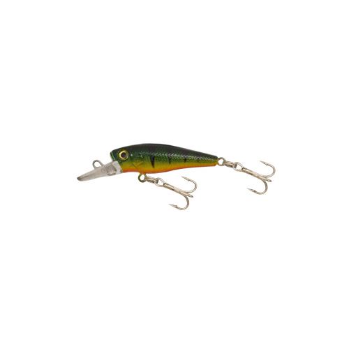 Kamasaki Wobler Perch 3 Olejovo Zelená-Žlto-Červená 4,5 cm 3,5 g