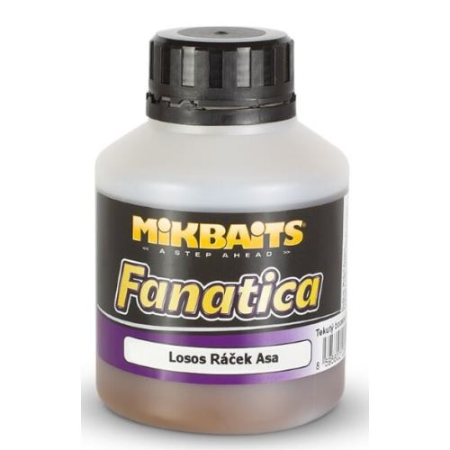 Mikbaits Booster Fanatica Losos Ráček Asa 250 ml