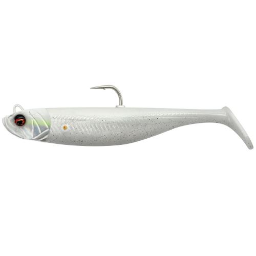 Savage Gear Gumová Nástraha Minnow Sinking White Pearl Silver